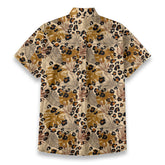 Wild Tropics – Palm Leaf Leopard Print Hawaiian Shirt